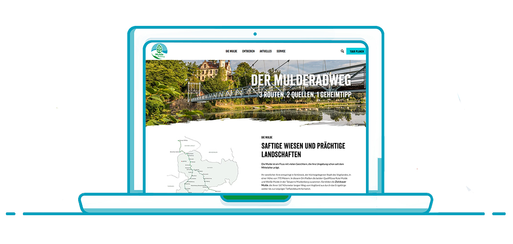 Leipzig Travel Kooperation auf mulderadweg.de