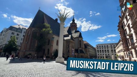 Der Nikolaikirchhof mit der Nikolaikirche ist ein bedeutsamer Ort für die Musikkultur in Leipzig