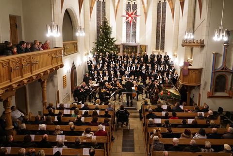 In Markranstädt wird Johann Sebastian Bachs Weihnachtsoratorium aufgeführt. 