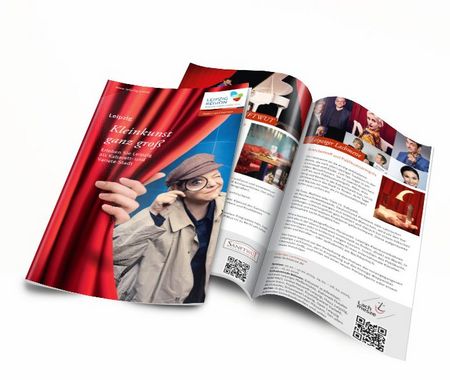 Mock-Up Kabarettflyer