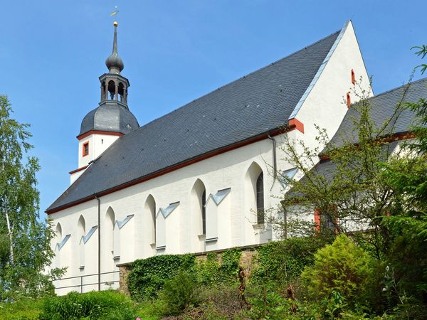 Colditz - Stadtkirche St. Egidien, zu sehen ist eine Außenansicht der Kirche © Andreas Schmidt