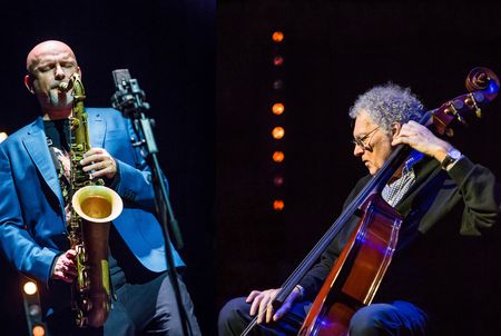 Das Bild zeigt den Auftritt einer Jazz-Band.