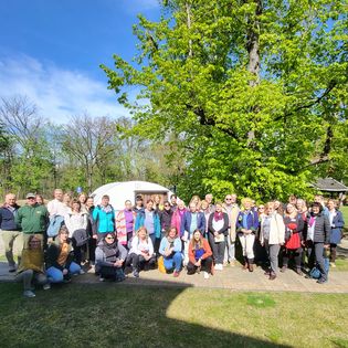 Teilnehmerinnen und Teilnehmer der ersten LEIPZIG-REGION-TOUR.
