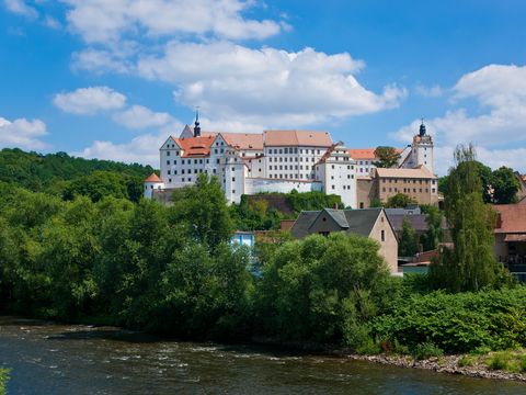 Schloss Colditz trohnt über der gleichnamigen Stadt in Mittelsachsen.