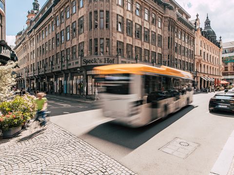 ÖPNV in der Leipziger Innenstadt