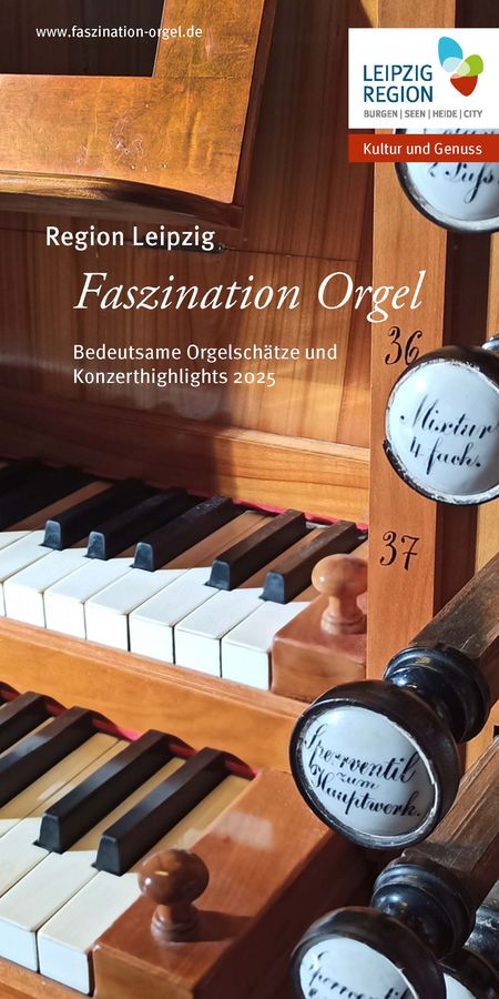 Titelbild der Broschüre "Faszination Orgel"
